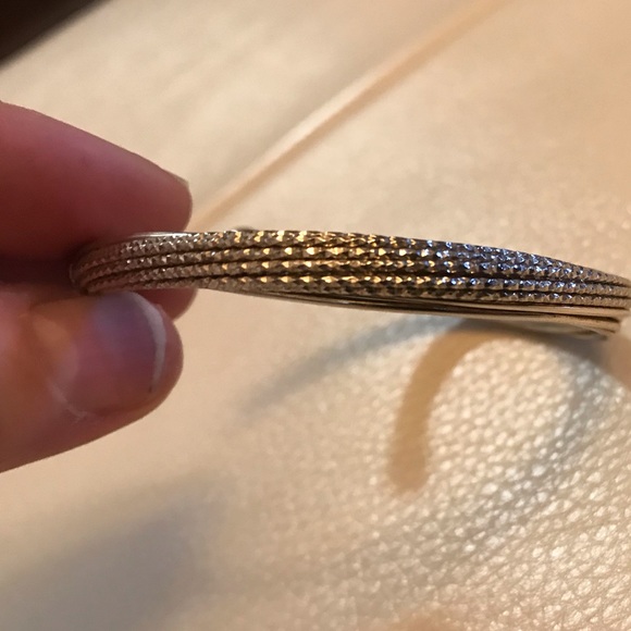 Silver rope style Bracelet - Picture 2 of 3